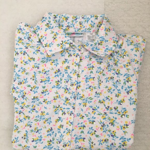 Floral Stylish Girl's Romper - Picture 2 of 3